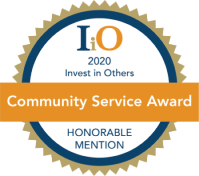 Invest in Others Community Service Award
